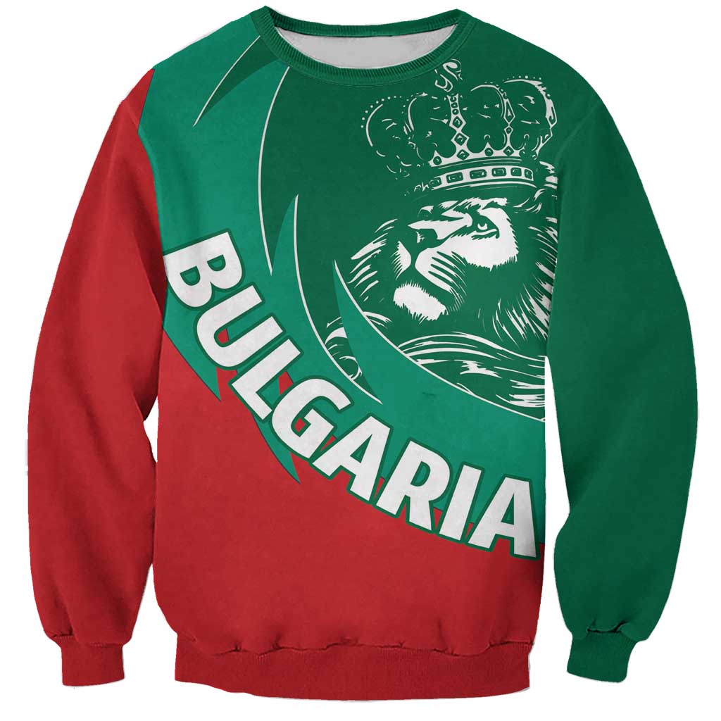 Bulgaria Lion Sweatshirt Bulgarian Coat Of Arms