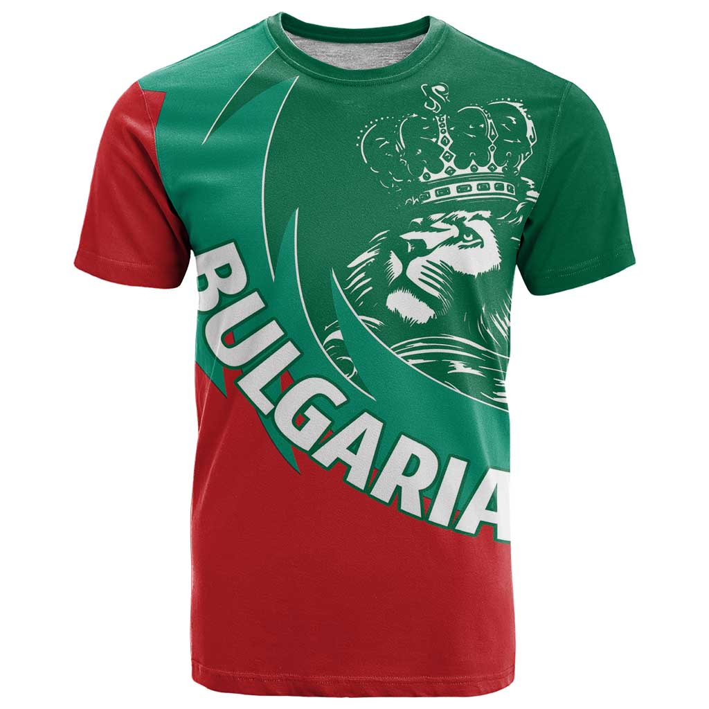 Bulgaria Lion T Shirt Bulgarian Coat Of Arms - Wonder Print Shop