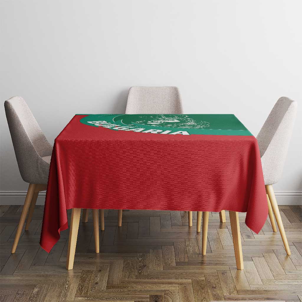 Bulgaria Lion Tablecloth Bulgarian Coat Of Arms - Wonder Print Shop