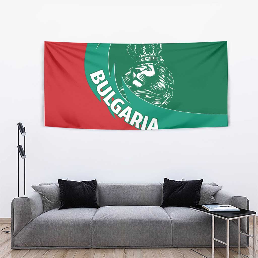 Bulgaria Lion Tapestry Bulgarian Coat Of Arms - Wonder Print Shop