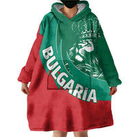Bulgaria Lion Wearable Blanket Hoodie Bulgarian Coat Of Arms - Wonder Print Shop