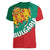 Bulgaria Lion Women V-Neck T-Shirt Bulgarian Coat Of Arms - Wonder Print Shop