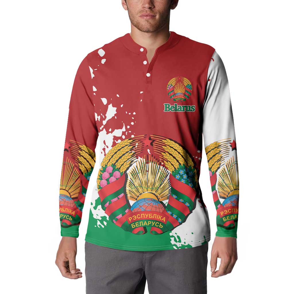 Personalized Belarus Button Sweatshirt Special Style