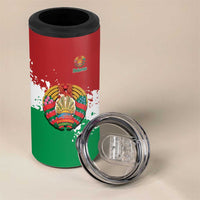 Personalized Belarus 4 in 1 Can Cooler Tumbler Special Style