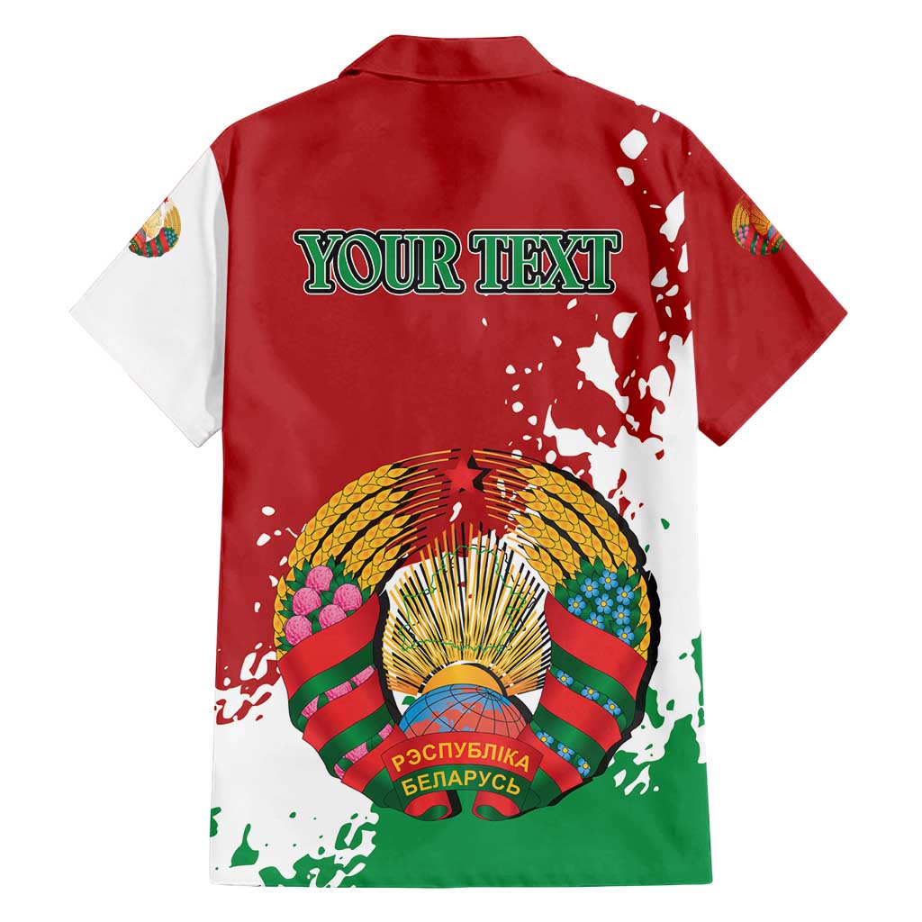 Personalized Belarus Family Matching Off Shoulder Short Dress and Hawaiian Shirt Special Style