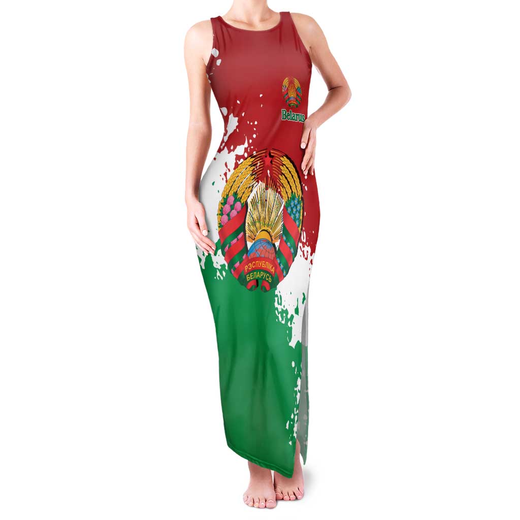 Personalized Belarus Family Matching Tank Maxi Dress and Hawaiian Shirt Special Style