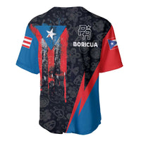 Puerto Rico Baseball Jersey Boricua PR Flag Style