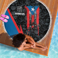 Puerto Rico Beach Blanket Boricua PR Flag Style
