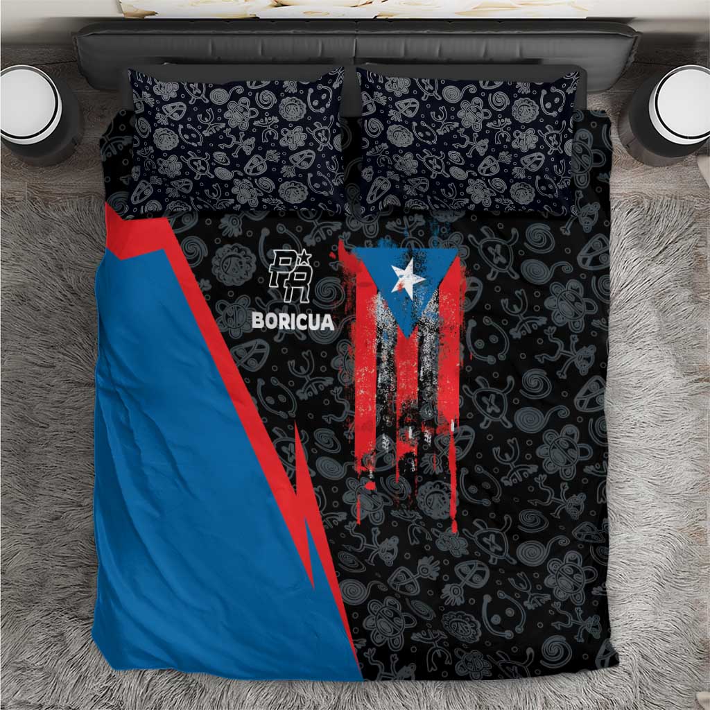Puerto Rico Bedding Set Boricua PR Flag Style