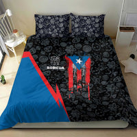 Puerto Rico Bedding Set Boricua PR Flag Style