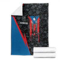 Puerto Rico Blanket Boricua PR Flag Style