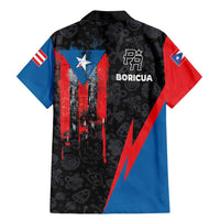 Puerto Rico Family Matching Mermaid Dress and Hawaiian Shirt Boricua PR Flag Style