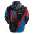 Puerto Rico Hoodie Boricua PR Flag Style