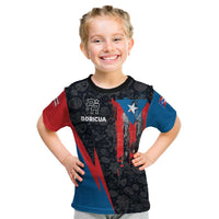 Puerto Rico Kid T Shirt Boricua PR Flag Style
