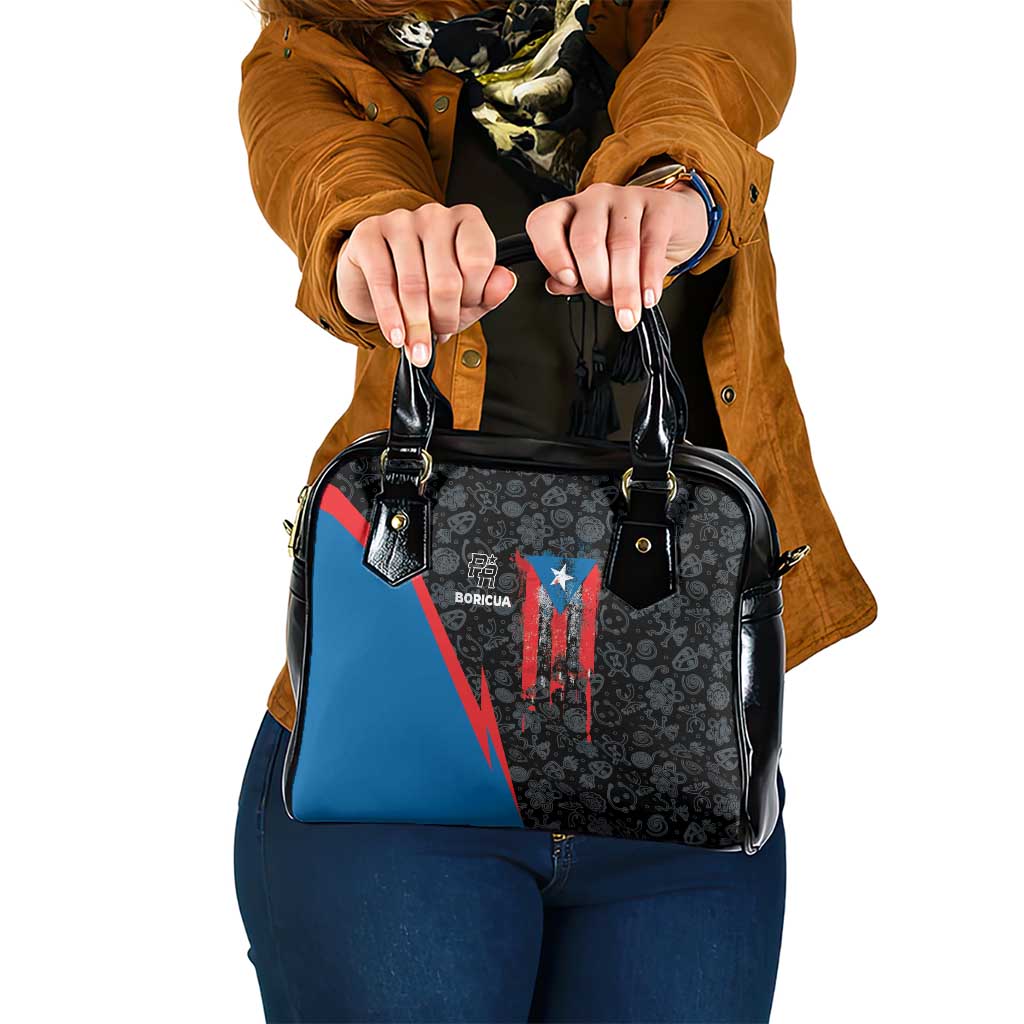 Puerto Rico Shoulder Handbag Boricua PR Flag Style