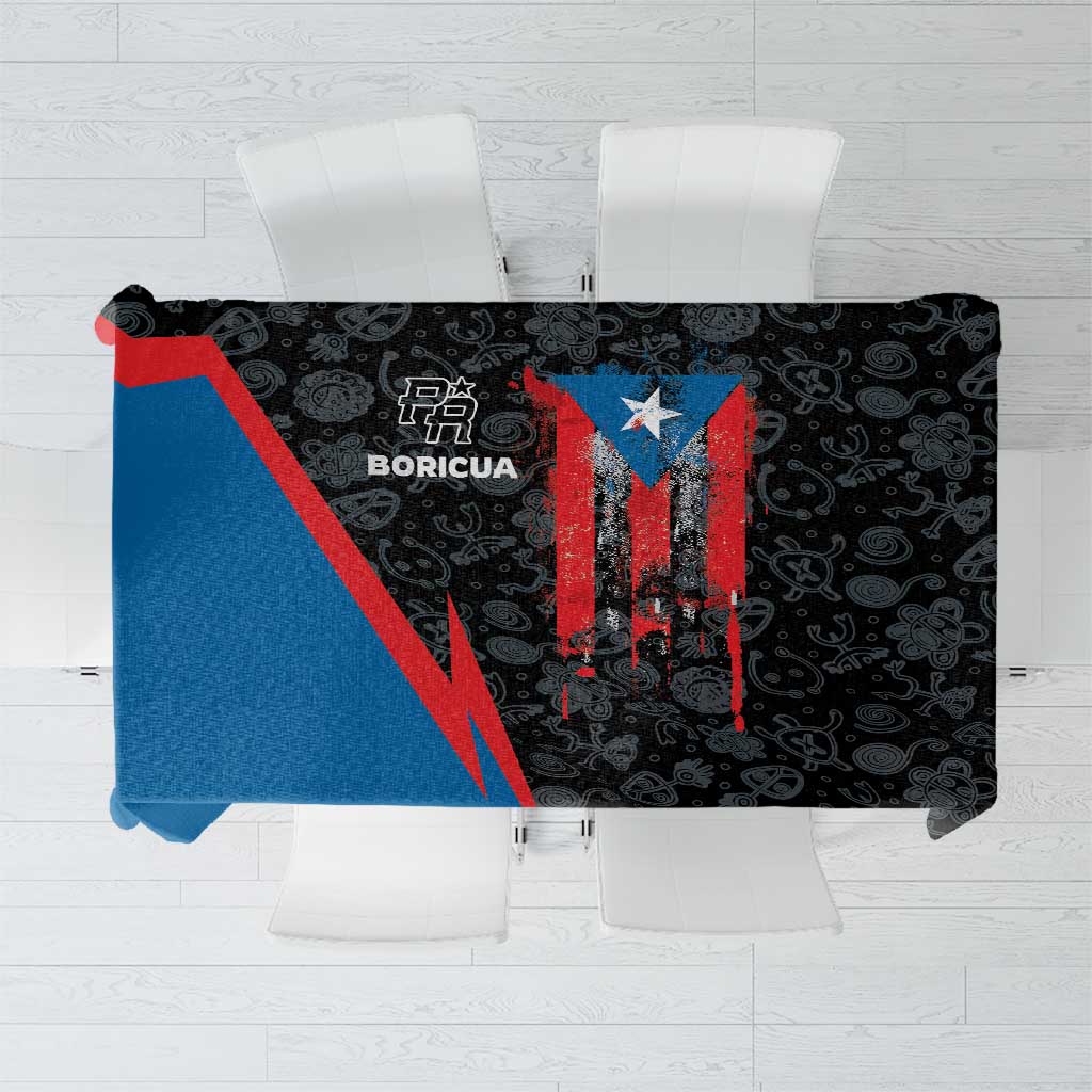 Puerto Rico Tablecloth Boricua PR Flag Style