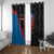 Puerto Rico Window Curtain Boricua PR Flag Style