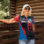 Puerto Rico Women Polo Shirt Boricua PR Flag Style