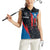 Puerto Rico Women Sleeveless Polo Shirt Boricua PR Flag Style