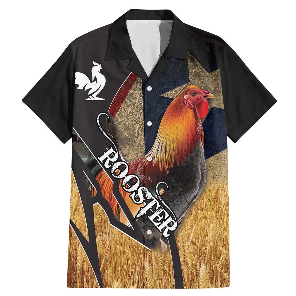 Puerto Rico Rooster Family Matching Mermaid Dress and Hawaiian Shirt Gallo Boricua