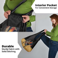 Puerto Rico Rooster Grocery Bag Gallo Boricua