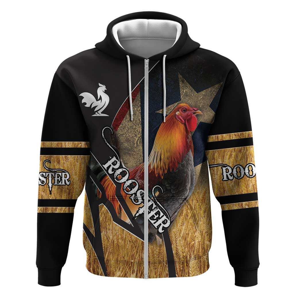 Puerto Rico Rooster Hoodie Gallo Boricua
