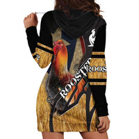 Puerto Rico Rooster Hoodie Dress Gallo Boricua