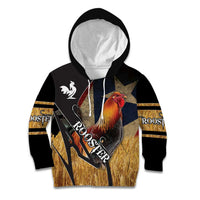 Puerto Rico Rooster Kid Hoodie Gallo Boricua