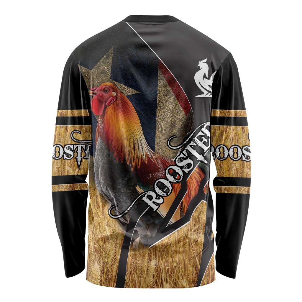 Puerto Rico Rooster Long Sleeve Shirt Gallo Boricua