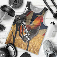 Puerto Rico Rooster Men Tank Top Gallo Boricua