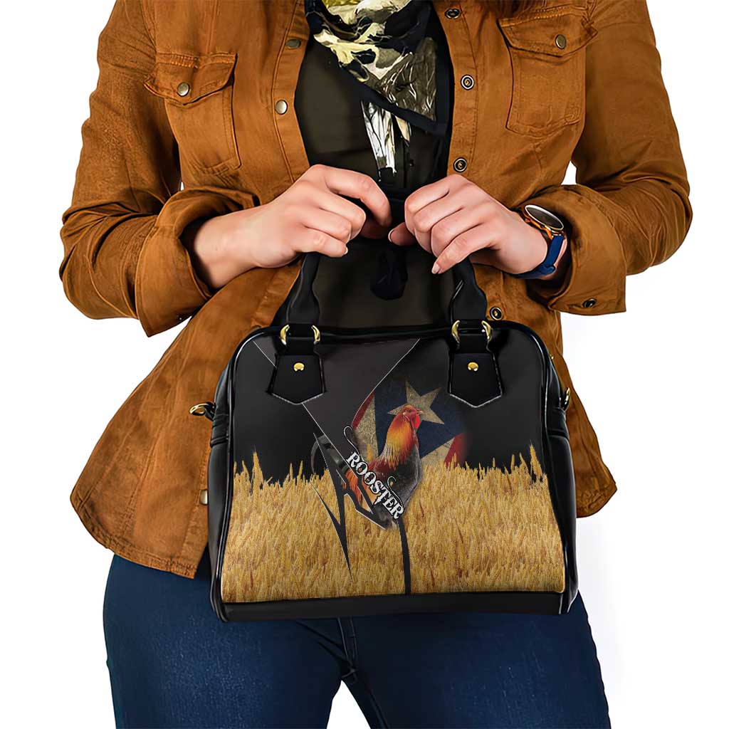 Puerto Rico Rooster Shoulder Handbag Gallo Boricua