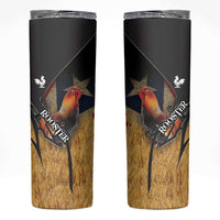Puerto Rico Rooster Skinny Tumbler Gallo Boricua
