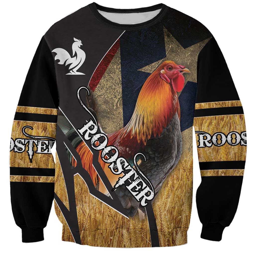 Puerto Rico Rooster Sweatshirt Gallo Boricua