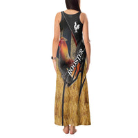 Puerto Rico Rooster Tank Maxi Dress Gallo Boricua