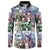 The Civil Rights Journey in Puzzle Button Sweatshirt African American