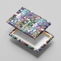 The Civil Rights Journey in Puzzle Canvas Wall Art African American