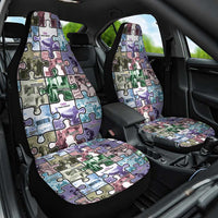 The Civil Rights Journey in Puzzle Car Seat Cover African American