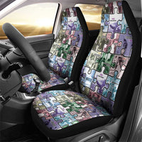 The Civil Rights Journey in Puzzle Car Seat Cover African American