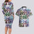 The Civil Rights Journey in Puzzle Couples Matching Long Sleeve Bodycon Dress and Hawaiian Shirt African American