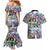 The Civil Rights Journey in Puzzle Couples Matching Mermaid Dress and Hawaiian Shirt African American