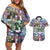 The Civil Rights Journey in Puzzle Couples Matching Off Shoulder Short Dress and Hawaiian Shirt African American