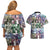 The Civil Rights Journey in Puzzle Couples Matching Off Shoulder Short Dress and Hawaiian Shirt African American