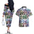The Civil Rights Journey in Puzzle Couples Matching Off The Shoulder Long Sleeve Dress and Hawaiian Shirt African American