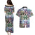 The Civil Rights Journey in Puzzle Couples Matching Puletasi and Hawaiian Shirt African American