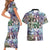 The Civil Rights Journey in Puzzle Couples Matching Short Sleeve Bodycon Dress and Hawaiian Shirt African American