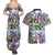 The Civil Rights Journey in Puzzle Couples Matching Summer Maxi Dress and Hawaiian Shirt African American