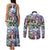 The Civil Rights Journey in Puzzle Couples Matching Tank Maxi Dress and Long Sleeve Button Shirt African American