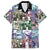 The Civil Rights Journey in Puzzle Family Matching Off The Shoulder Long Sleeve Dress and Hawaiian Shirt African American