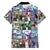 The Civil Rights Journey in Puzzle Family Matching Off The Shoulder Long Sleeve Dress and Hawaiian Shirt African American