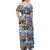 The Civil Rights Journey in Puzzle Family Matching Off Shoulder Maxi Dress and Hawaiian Shirt African American